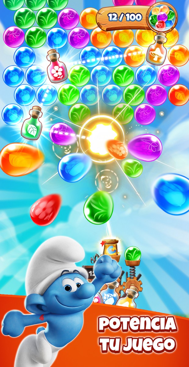 Smurfs Bubble Story APK MOD (Monedas/Vidas/Boosters) v3.00.040201