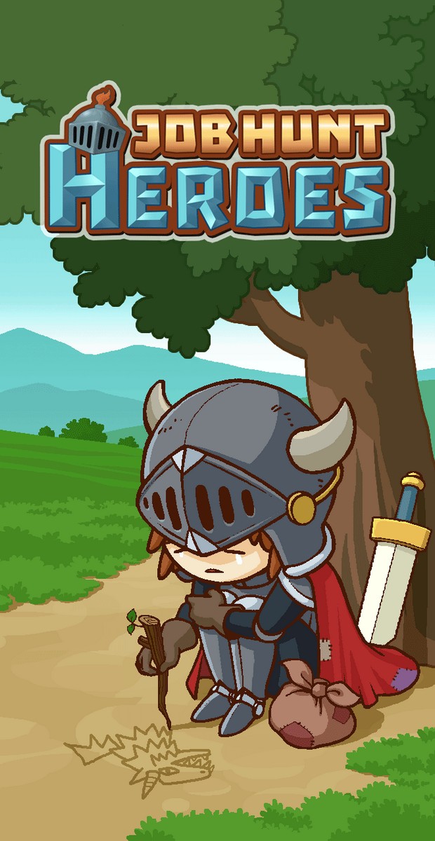 Job Hunt Heroes: Idle RPG imagen 2