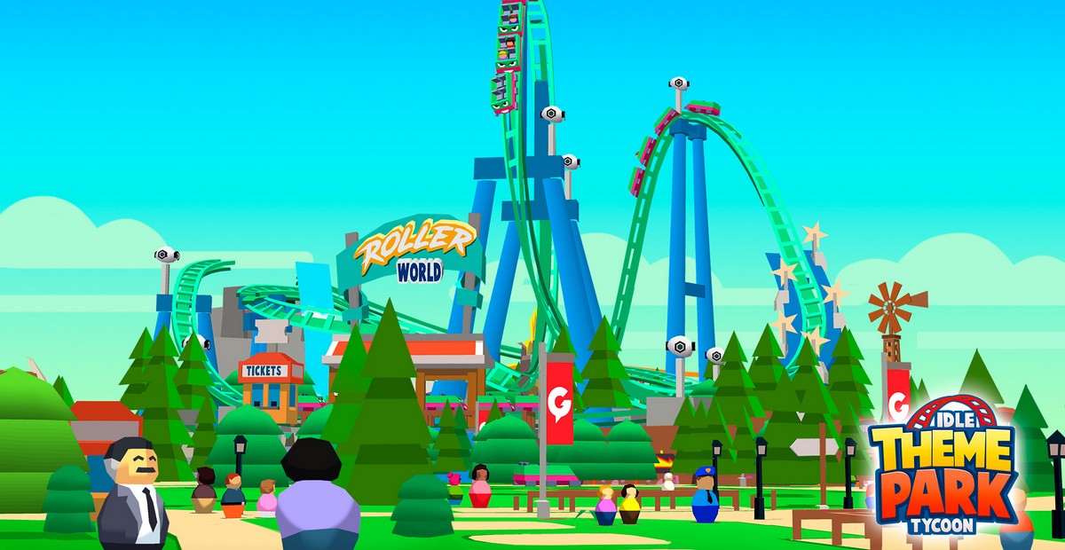 Idle Theme Park Tycoon imagen 3