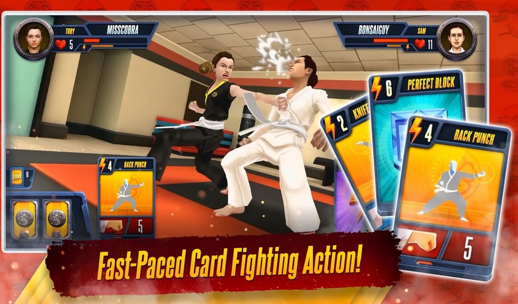 Cobra Kai: Card Fighter imagen 1