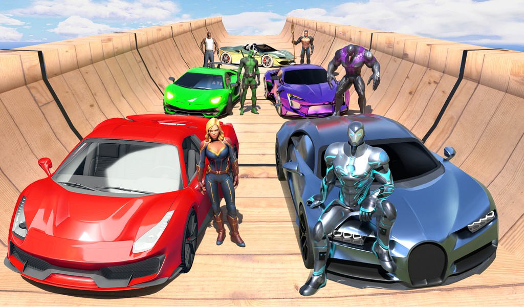  imagen 1 de GT Car Stunt Master 3D