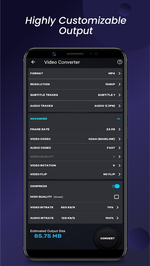 Video Converter Premium APK MOD imagen 2